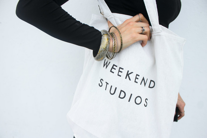 tote bag with a logo